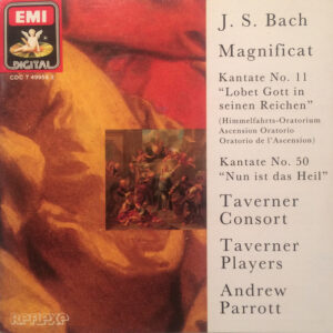 J S Bach* – Taverner Consort & Players, Andrew Parrott – Magnificat • Kantate No. 11 • Kantate No. 50 (CD) (Mint (M))