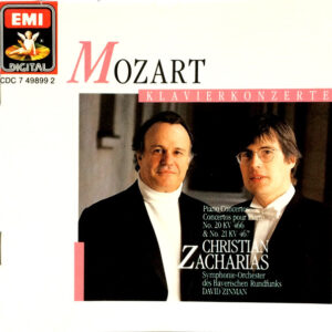 Mozart*, Christian Zacharias, Symphonie-Orchester Des Bayerischen Rundfunks, David Zinman – Klavierkonzerte = Piano Concertos = Concertos Pour Piano No. 20 KV 466 & No. 21 KV 467 (CD) (Mint (M))