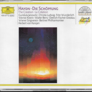 Haydn*, Gundula Janowitz, Christa Ludwig, Fritz Wunderlich, Werner Krenn, Walter Berry, Dietrich Fischer-Dieskau, Wiener Singverein, Berliner Philharmoniker, Herbert von Karajan – The Creation / Die Schöpfung (2xCD, Album, RE) (Mint (M))