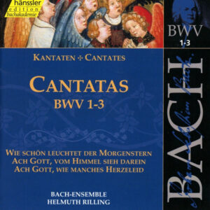 Johann Sebastian Bach / Bach-Ensemble, Helmuth Rilling – Cantatas – BWV 1-3 (CD, Album, RE) (Mint (M))