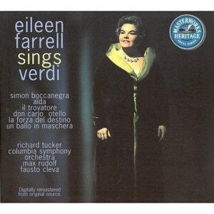 Eileen Farrell – Sings Verdi (CD) (Mint (M))
