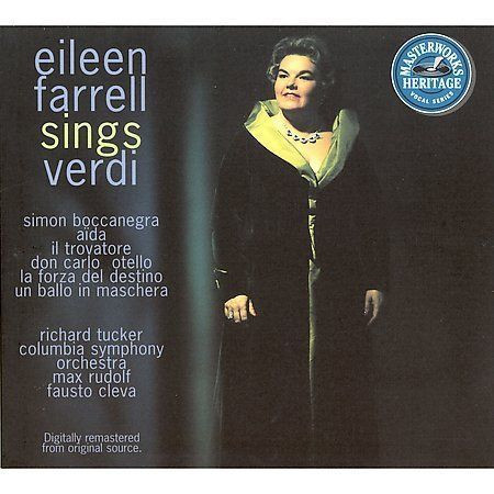 Eileen Farrell – Sings Verdi (CD) (Mint (M)) Eileen Farrell – Sings Verdi (CD) (Mint (M))
