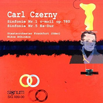 Carl Czerny — Staatsorchester Frankfurt (Oder) / Nikos Athinäos – Sinfonien Nr. 1 & 5 (CD) (Mint (M)) Carl Czerny — Staatsorchester Frankfurt (Oder) / Nikos Athinäos – Sinfonien Nr. 1 & 5 (CD) (Mint (M))