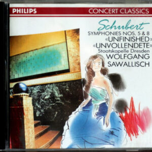 Franz Schubert – Staatskapelle Dresden, Wolfgang Sawallisch – Symphonies Nos. 5 & 8 «Unfinished» «Unvollendete» (CD) (Mint (M)) Franz Schubert – Staatskapelle Dresden, Wolfgang Sawallisch – Symphonies Nos. 5 & 8 «Unfinished» «Unvollendete» (CD) (Mint (M))