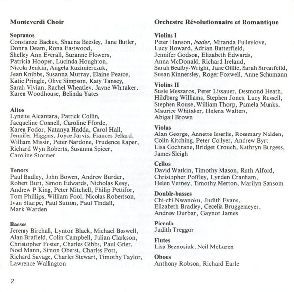 Hector Berlioz - Donna Brown, Jean-Luc Viala, Gilles Cachemaille, The Monteverdi Choir, Orchestre Révolutionnaire Et Romantique, John Eliot Gardiner-2