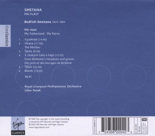 Royal Liverpool Philharmonic Orchestra, Libor Pešek - Bedřich Smetana-1