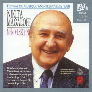 Nikita Magaloff – Mendelssohn (CD) (Mint (M))