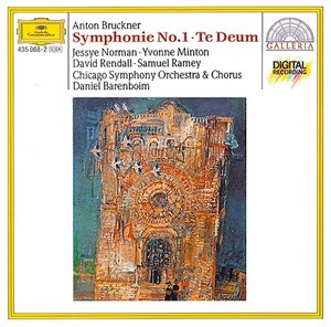 Anton Bruckner / Jessye Norman, Yvonne Minton, David Rendall, Samuel Ramey, Chicago Symphony Orchestra & Chicago Symphony Chorus, Daniel Barenboim – Symphonie No.1 – Te Deum (CD) (Mint (M)) Anton Bruckner / Jessye Norman, Yvonne Minton, David Rendall, Samuel Ramey, Chicago Symphony Orchestra & Chicago Symphony Chorus, Daniel Barenboim – Symphonie No.1 – Te Deum (CD) (Mint (M))