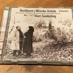 Ludwig van Beethoven, Mitsuko Uchida, Symphonie-Orchester Des Bayerischen Rundfunks, Kurt Sanderling – Piano Concertos = Klavierkonzerte Nos. 1 & 2 (CD) (Mint (M)) Ludwig van Beethoven, Mitsuko Uchida, Symphonie-Orchester Des Bayerischen Rundfunks, Kurt Sanderling – Piano Concertos = Klavierkonzerte Nos. 1 & 2 (CD) (Mint (M))