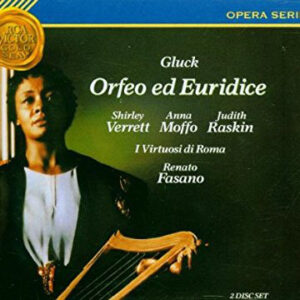 Christoph Willibald Gluck, Shirley Verrett, Anna Moffo, Judith Raskin, Virtuosi Di Roma “Collegium Musicum Italicum”, Coro Polifonico Di Roma, Renato Fasano – Orfeo Ed Euridice (2xCD) (Mint (M))
