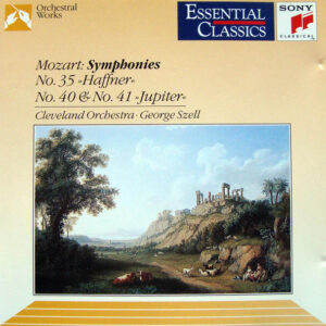 Wolfgang Amadeus Mozart / The Cleveland Orchestra • George Szell – Symphonies: No.35 “Haffner”, No.40 & No.41 “Jupiter” (CD) (Mint (M)) Wolfgang Amadeus Mozart / The Cleveland Orchestra • George Szell – Symphonies: No.35 “Haffner”, No.40 & No.41 “Jupiter” (CD) (Mint (M))