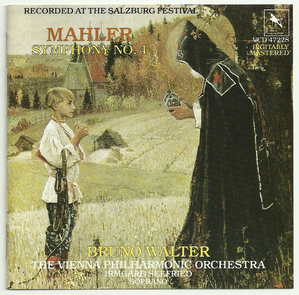 Gustav Mahler – Bruno Walter, Wiener Philharmoniker, Irmgard Seefried – Symphony No. 4 (CD) (Mint (M)) Gustav Mahler – Bruno Walter, Wiener Philharmoniker, Irmgard Seefried – Symphony No. 4 (CD) (Mint (M))