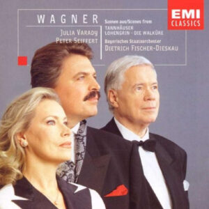 Richard Wagner, Júlia Várady, Peter Seiffert, Bayerisches Staatsorchester, Dietrich Fischer-Dieskau – (Szenen Aus/Scenes From) Tannhäuser · Lohengrin · Die Walküre (CD) (Mint (M)) Richard Wagner, Júlia Várady, Peter Seiffert, Bayerisches Staatsorchester, Dietrich Fischer-Dieskau – (Szenen Aus/Scenes From) Tannhäuser · Lohengrin · Die Walküre (CD) (Mint (M))