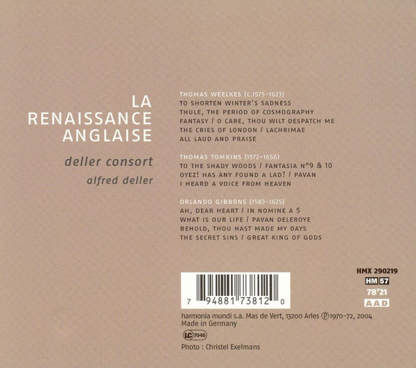 Deller Consort, Alfred Deller-1