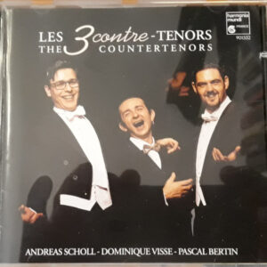 Andreas Scholl, Dominique Visse, Pascal Bertin – Les 3 Contre-Tenors / The 3 Countertenors (CD) (Mint (M))