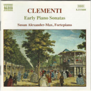 Muzio Clementi, Susan Alexander-Max – Early Piano Sonatas (CD) (Mint (M))