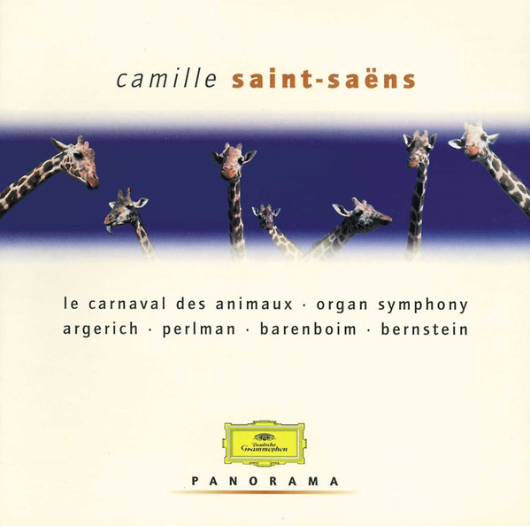 Camille Saint-Saëns, Martha Argerich, Itzhak Perlman, Daniel Barenboim, Leonard Bernstein – Le Carnaval Des Animaux – Organ Symphony (2xCD) (Mint (M)) Camille Saint-Saëns, Martha Argerich, Itzhak Perlman, Daniel Barenboim, Leonard Bernstein – Le Carnaval Des Animaux – Organ Symphony (2xCD) (Mint (M))