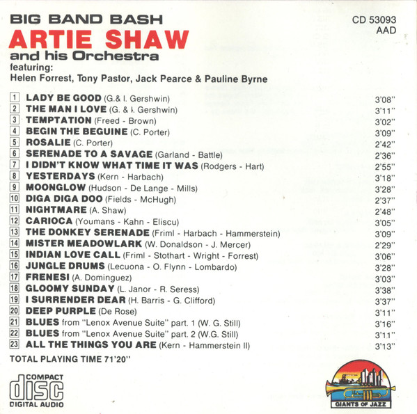 Artie Shaw And His Orchestra Featuring: Helen Forrest, Tony Pastor, Jack Pearce, Pauline Byrne-1