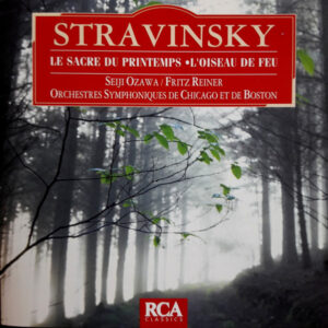 Igor Stravinsky, Seiji Ozawa / Fritz Reiner, Chicago Symphony Orchestra Et Boston Symphony Orchestra – Le Sacre Du Printemps / L’Oiseau De Feu (CD) (Mint (M)) Igor Stravinsky, Seiji Ozawa / Fritz Reiner, Chicago Symphony Orchestra Et Boston Symphony Orchestra – Le Sacre Du Printemps / L’Oiseau De Feu (CD) (Mint (M))