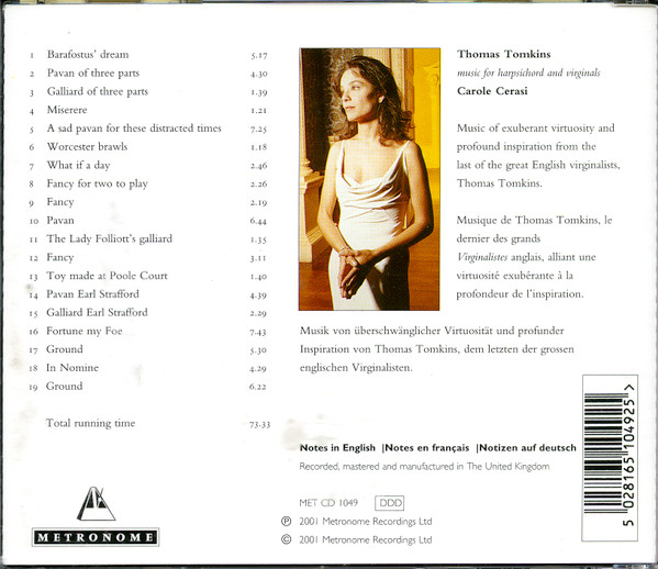 Thomas Tomkins, Carole Cerasi-1