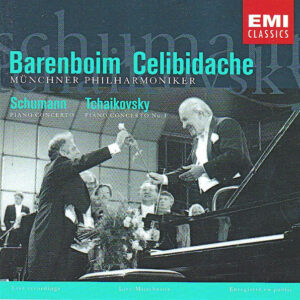 Pyotr Ilyich Tchaikovsky, Robert Schumann – Barenboim Celibidache (CD) (Mint (M))