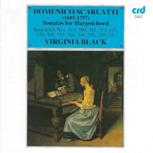 Domenico Scarlatti – Virginia Black – Sonatas For Harpsichord (CD) (Mint (M))