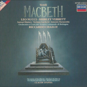 Giuseppe Verdi, Leo Nucci, Shirley Verrett, Orchestra Del Teatro Comunale Di Bologna E Coro del Teatro Comunale di Bologna, Riccardo Chailly – Macbeth (2xCD) (Very Good Plus (VG+)) Giuseppe Verdi, Leo Nucci, Shirley Verrett, Orchestra Del Teatro Comunale Di Bologna E Coro del Teatro Comunale di Bologna, Riccardo Chailly – Macbeth (2xCD) (Very Good Plus (VG+))