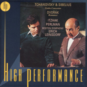 Pyotr Ilyich Tchaikovsky & Jean Sibelius / Antonín Dvořák – Itzhak Perlman, Boston Symphony Orchestra, Erich Leinsdorf – Violin Concertos • Romance (CD) (Mint (M))