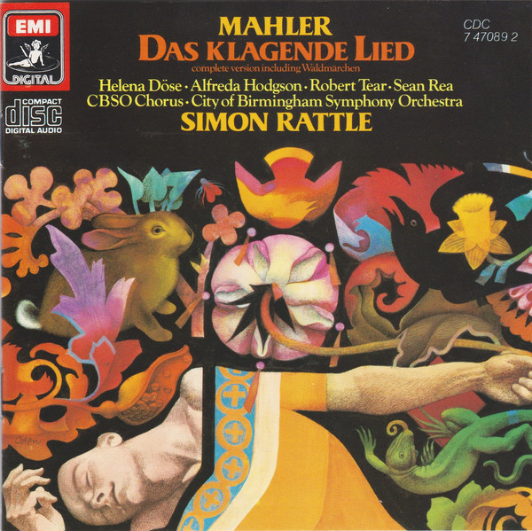 Gustav Mahler – Sir Simon Rattle – Das Klagende Lied (CD) (Mint (M)) Gustav Mahler – Sir Simon Rattle – Das Klagende Lied (CD) (Mint (M))