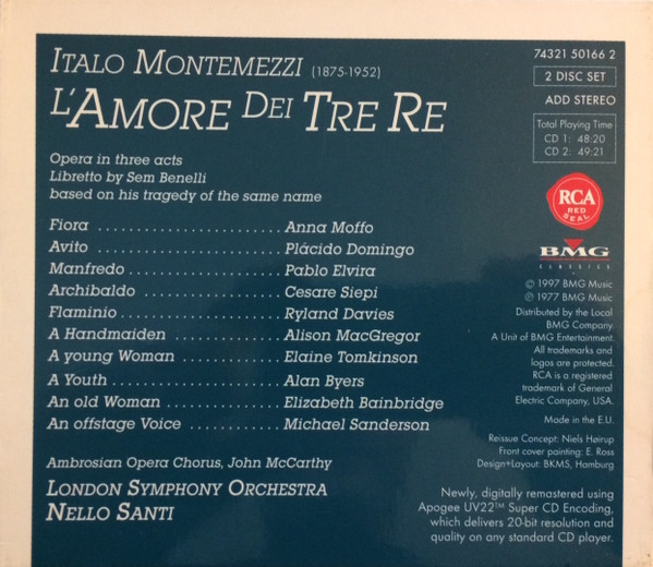 Nello Santi, Placido Domingo, Anna Moffo, Pablo Elvira, Cesare Siepi, Ryland Davies-1