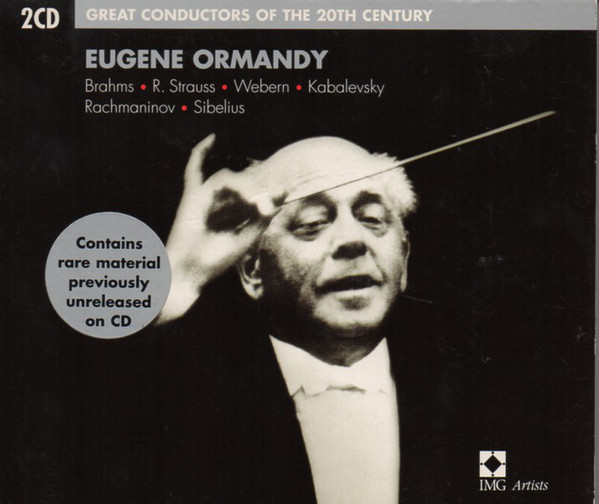 Eugene Ormandy – Great Conductors Of The 20th Century: Eugene Ormandy (2xCD) (Mint (M)) Eugene Ormandy – Great Conductors Of The 20th Century: Eugene Ormandy (2xCD) (Mint (M))