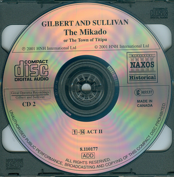 Gilbert & Sullivan, D'Oyly Carte Opera Company, The New Promenade Orchestra, Isidore Godfrey-4