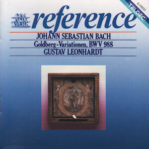 Johann Sebastian Bach, Gustav Leonhardt – Goldberg Variationen, BWV 988 (CD) (Mint (M))