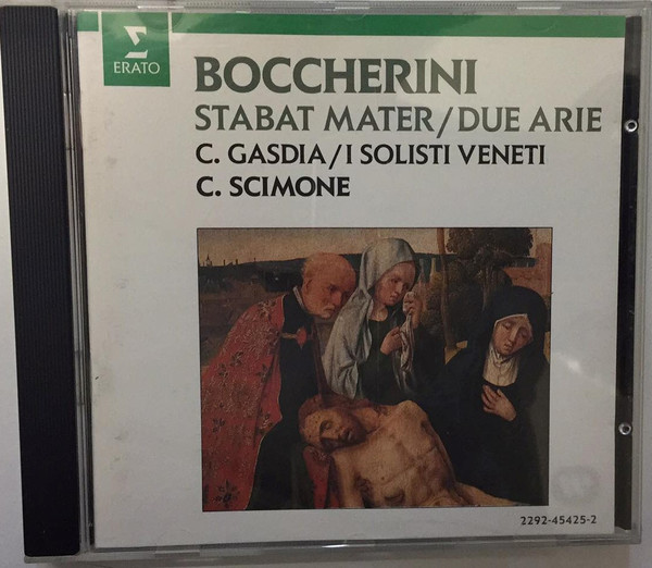 Luigi Boccherini, Cecilia Gasdia, I Solisti Veneti, Claudio Scimone – Stabat Mater / Due Arie (CD) (Mint (M)) Luigi Boccherini, Cecilia Gasdia, I Solisti Veneti, Claudio Scimone – Stabat Mater / Due Arie (CD) (Mint (M))