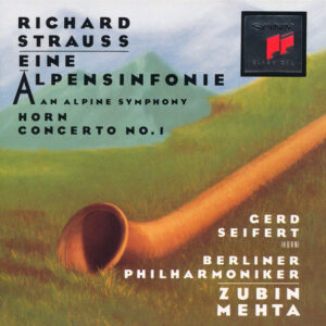 Richard Strauss, Berliner Philharmoniker, Zubin Mehta – Eine Alpensinfonie / Horn Concerto No. 1 (CD) (Mint (M))