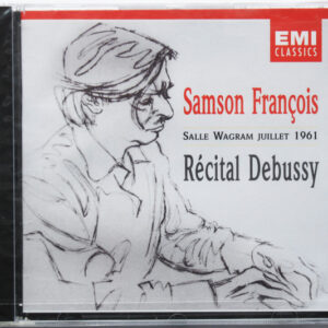 Samson François – Claude Debussy – Récital  Debussy (Salle Wagram Juillet 1961) (CD) (Mint (M))