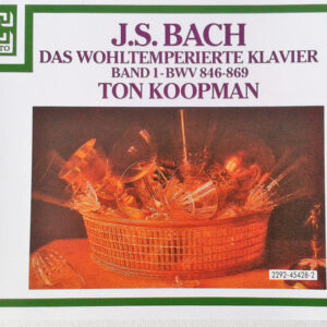 Johann Sebastian Bach – Ton Koopman – Das Wohltemperierte Klavier Band 1 – BWV 846-869 (2xCD) (Mint (M))