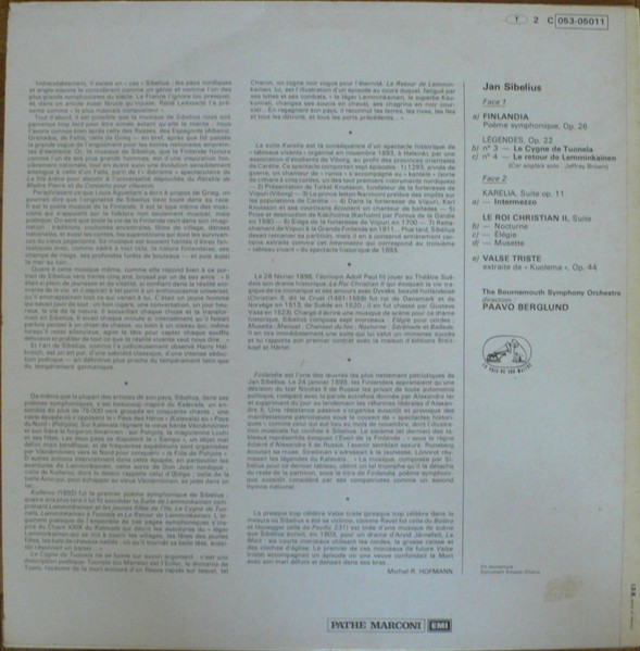 Jean Sibelius, Bournemouth Symphony Orchestra, Paavo Berglund-1