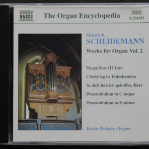 Heinrich Scheidemann, Karin Nelson – Works For Organ Vol. 2 (CD) (Near Mint (NM or M-)) Heinrich Scheidemann, Karin Nelson – Works For Organ Vol. 2 (CD) (Near Mint (NM or M-))
