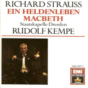 Richard Strauss – Staatskapelle Dresden, Rudolf Kempe – Ein Heldenleben, Macbeth (CD) (Mint (M))