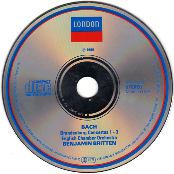 Johann Sebastian Bach, English Chamber Orchestra, Benjamin Britten-2