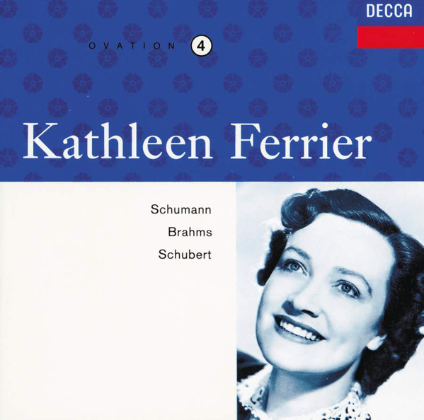 Kathleen Ferrier, Robert Schumann, Franz Schubert, Johannes Brahms, Franz Gruber, John Francis Wade – Schumann • Brahms • Schubert (CD) (Mint (M)) Kathleen Ferrier, Robert Schumann, Franz Schubert, Johannes Brahms, Franz Gruber, John Francis Wade – Schumann • Brahms • Schubert (CD) (Mint (M))