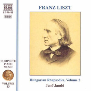 Franz Liszt, Jenö Jandó – Hungarian Rhapsodies, Volume 2 (CD) (Mint (M)) Franz Liszt, Jenö Jandó – Hungarian Rhapsodies, Volume 2 (CD) (Mint (M))