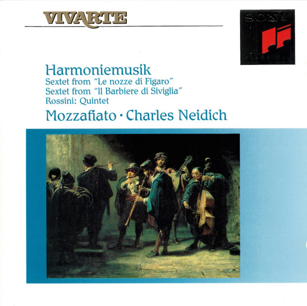 Mozzafiato, Charles Neidich – Harmoniemusik (CD) (Mint (M)) Mozzafiato, Charles Neidich – Harmoniemusik (CD) (Mint (M))