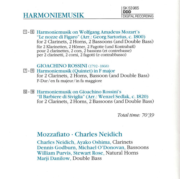 Mozzafiato, Charles Neidich-2