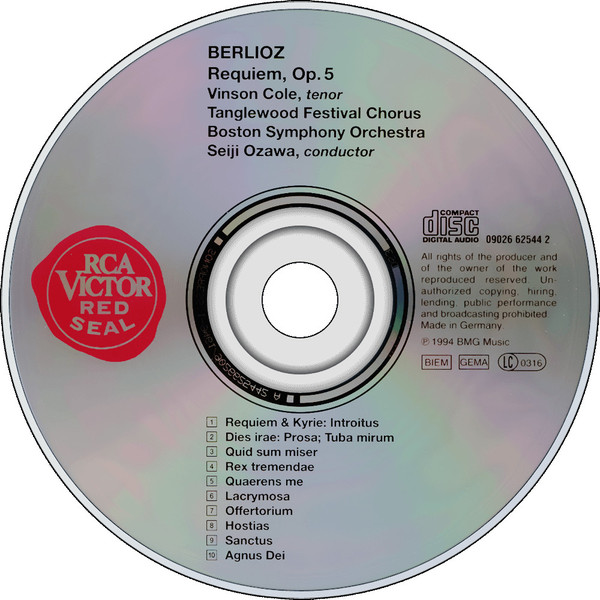 Hector Berlioz ; Boston Symphony Orchestra, Seiji Ozawa-1