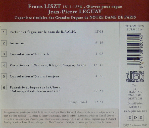 Franz Liszt / Jean-Pierre Leguay-1