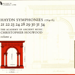 Joseph Haydn – The Academy Of Ancient Music, Christopher Hogwood – Symphonies 1764-65 / 21 22 23 24 28 29 30 31 34 / Volume 4 (3xCD) (Mint (M))