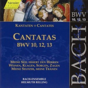 Johann Sebastian Bach – Bach-Ensemble, Helmuth Rilling – Cantatas BWV 10,12,13 (CD) (Mint (M)) Johann Sebastian Bach – Bach-Ensemble, Helmuth Rilling – Cantatas BWV 10,12,13 (CD) (Mint (M))