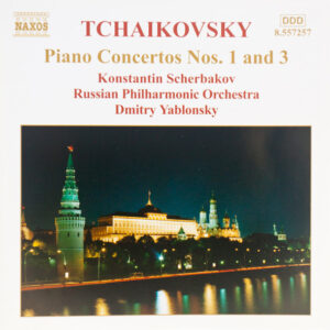 Pyotr Ilyich Tchaikovsky, Konstantin Scherbakov, Russian Philharmonic Orchestra, Dmitry Yablonsky – Piano Concertos Nos.1 And 3  (CD) (Mint (M))